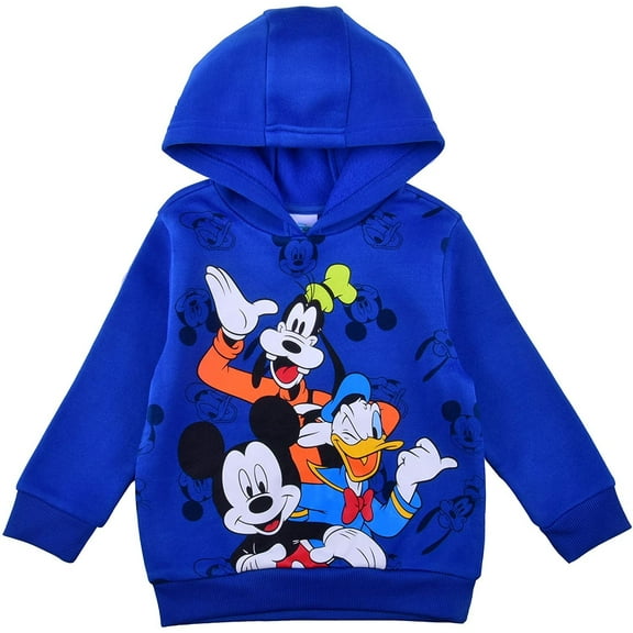 Disney Mickey and Friends Pullover Hoodie for Boys, Kids Hooded Sweater