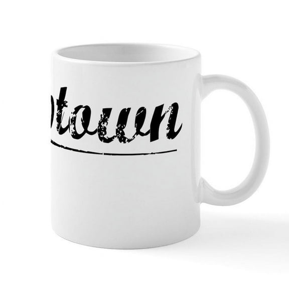 CafePress - Stumptown, Vintage Mug - 11 oz Ceramic Mug - Novelty Coffee Tea Cup