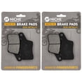 thumbnail image 1 of Niche Rear Brake Pad Set for Ski-Doo Summit Semi-Metallic Snowmobile 2 Pack 519-KPA2515D, 1 of 6