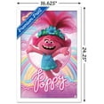 thumbnail image 3 of DreamWorks Trolls 2 - Poppy Wall Poster, 14.725" x 22.375", Framed, 3 of 3