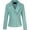 Blue, variant on Giolshon Women's Plus Size PU Jacket Spring Fall Overcoat Casual Short Motorcycle Coat