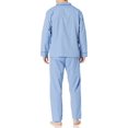 thumbnail image 2 of GHSDFBB Mens Woven Plain-Weave Pajama Set, 2 of 4