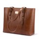 thumbnail image 1 of Bolsa para portátil LOVEVOOK de piel estructurada para mujer 15.6 pulgadas, 1 of 6