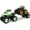 John Deere Monster Treads Semi with Tractor Play Set