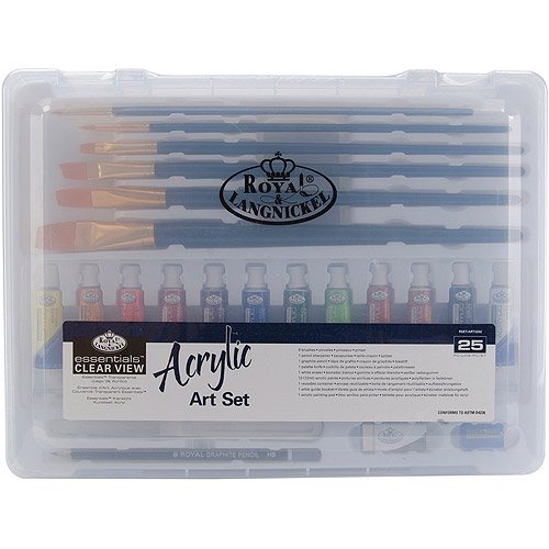 Clearview Medium Acrylic Painting Art Set