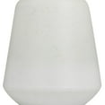 thumbnail image 6 of DecMode 15" White Glass Vase with Gold Rim, 6 of 9