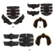 thumbnail image 5 of Yuarrent Masajeador de músculos abdominales Estimulador eléctrico de músculos del brazo del abdomen Accesorios para máquinas de ejercicios conjunto 3, 5 of 6