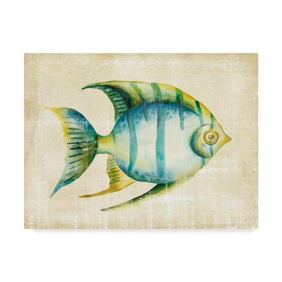 Trademark Fine Art 'Aquarium Fish I' Canvas Art by Chariklia Zarris