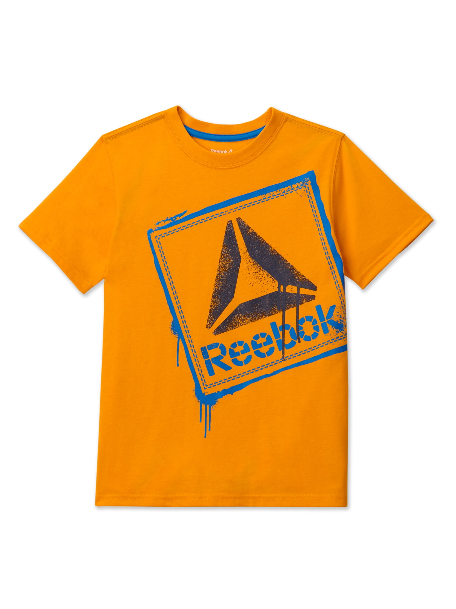 Reebok Boys Camiseta Big Repeat & Blocked T-Shirt 