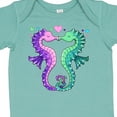 thumbnail image 4 of Inktastic Seahorses Kissing with Hearts Boys or Girls Baby Bodysuit, 4 of 5