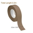 thumbnail image 2 of Uxcell 4 Rolls Brown Caulk Strip 0.87" x 10.5 Ft Bathtub Caulk Sealing Tape, 2 of 5