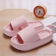 thumbnail image 1 of Zapatillas de plataforma suave para mujer, chanclas antideslizantes de suela gruesa con nubes, ligeras de EVA, talla grande 45, 2024, 1 of 7