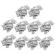 thumbnail image 1 of Bisagra rectangular plegable para puerta de armario, herrajes de 1,5 pulgadas, 100 Uds., 1 of 3