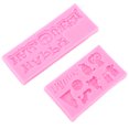 thumbnail image 1 of Molde De Silicona De Halloween, Diseño Antiadherente De Amplia Aplicación Moldes De Fondant De Halloween Resistencia A Altas Temperaturas Para El Hogar Para Panadería ANGGREK Halloween Silicone Mold, 1 of 8