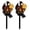 C2-2 pcs, variant on Dragon Legacy Golden Ember Edition Solar Garden Light Golden Ember Dragon Solar Lamp Waterproof Ground Stake Statue Light Medieval Fantasy Dual Dragon Ornament for Halloween Outdoor Landscape Decor