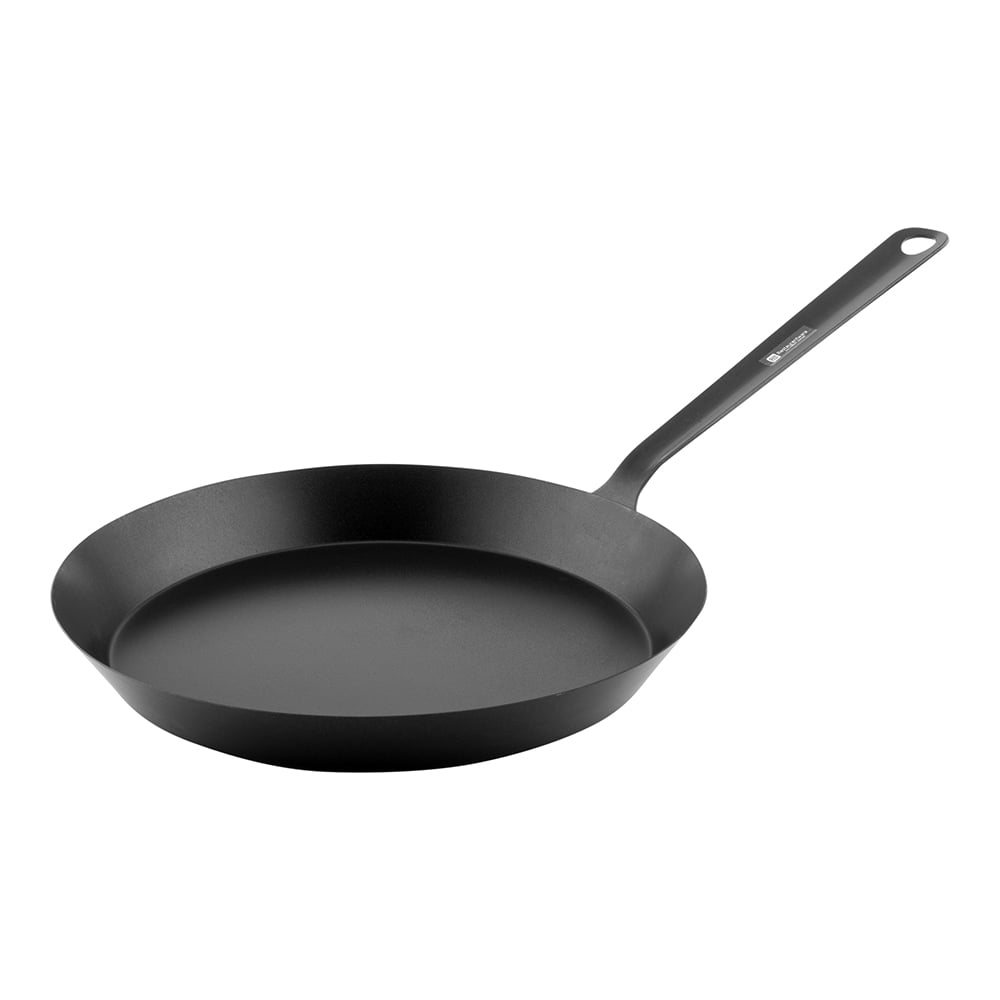 8 5/8-Inch Gray Matfer Bourgeat 62001 062001 Black Steel Round Frying Pan 