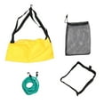 thumbnail image 4 of OUNONA Swim Resistance Belt for Training with Elastic Tubes and Storage Bag Green 4 Meter Style, 4 of 8