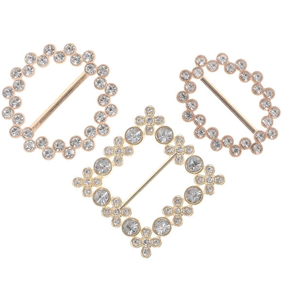 NUOLUX 3Ud Accesorio De Ropa Dorado Con Nudo Para Camisetas Y Vestidos