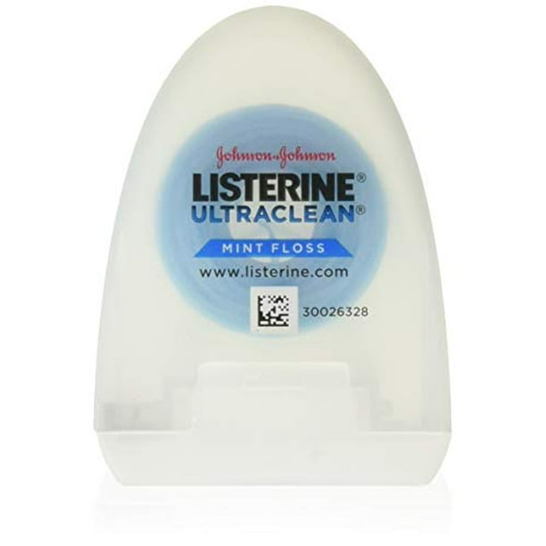 Listerine Ultraclean Mint Floss 30 Yards (Pack of 2)