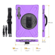 thumbnail image 3 of Funda de uso rudo para Samsung Galaxy Tab S8 plus S7 Plus 12.4" case resistente a caidas con correa, 3 of 3