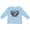 AE-Light Blue, variant on Inktastic America with Eagle Shield and Banner Boys or Girls Long Sleeve Toddler T-Shirt