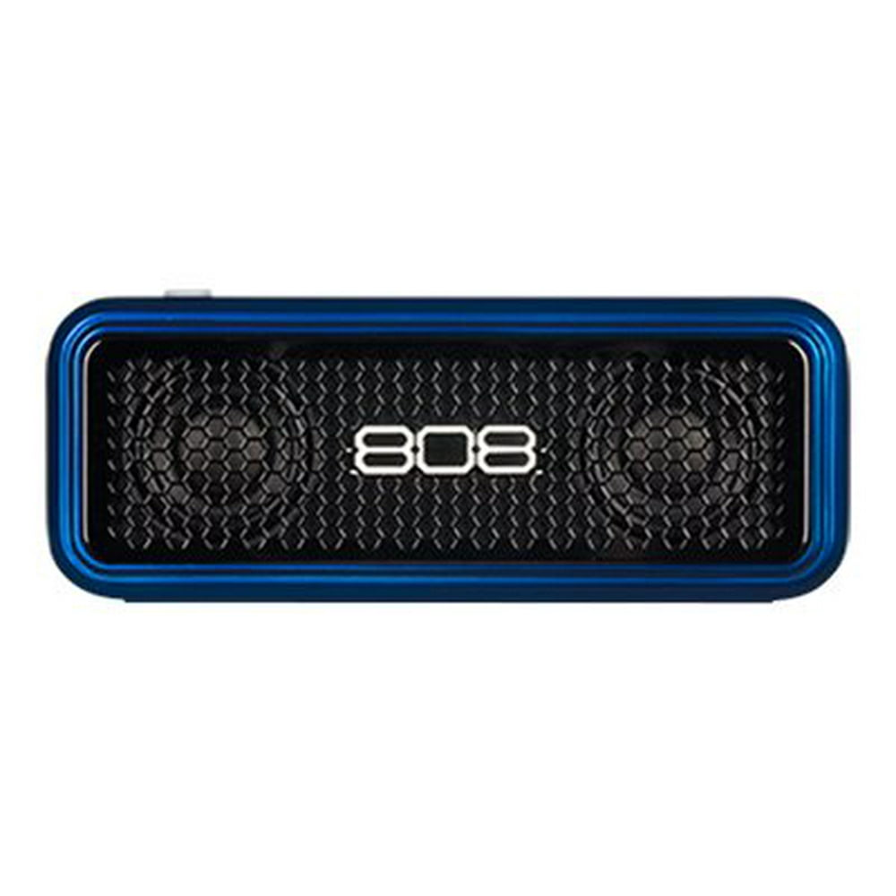 808 HEX XS Portable Bluetooth Speaker, Blue