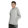 thumbnail image 4 of Boys 8-20 adidas Essential Corner Logo Pullover Hoodie Color: Black Size: S PLUS, 4 of 4