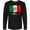 AB-Black, variant on Inktastic Italian Soccer Long Sleeve T-Shirt