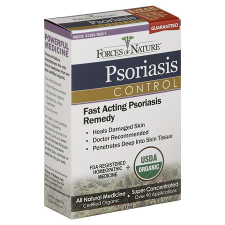 Forces of Nature Psoriasis Control Topical Drops, 0.37