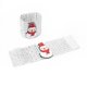 thumbnail image 2 of Paquete de 10 servilleteros navideños, servilleteros con forma de diamante aptos para la decoración de la mesa de la cena de la fiesta de Navidad (muñeco de nieve), 2 of 3