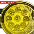 thumbnail image 3 of Pair Front LED Fog Lights Kit for Toyota Tacoma 2010-2023, 55W 3500K Amber Yellow Off-Road Lamps Black Front Bumper LED Fog Lights, 3 of 12