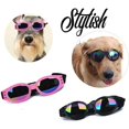 thumbnail image 4 of Pet Glasses,Cool Doggy Puppy Sunglasses,UV Protection Waterproof Windproof Eyewear,Adjustable Strap Pet Anti-Fog Glasses, 4 of 6