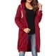 thumbnail image 1 of Nueva moda mujer sudadera con capucha larga sudadera con capucha abrigo bolsillos casuales cremaller Meterk Borgoña XXXXXL, 1 of 7