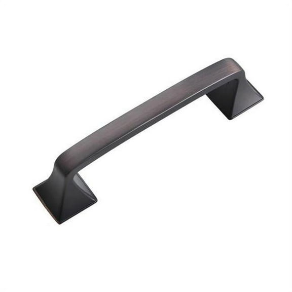 Utopia Alley HW235PLRB011 Brax Cabinet Pull Handle  Oil Rubbed Bronze  3 3/4 inch Center To Center
