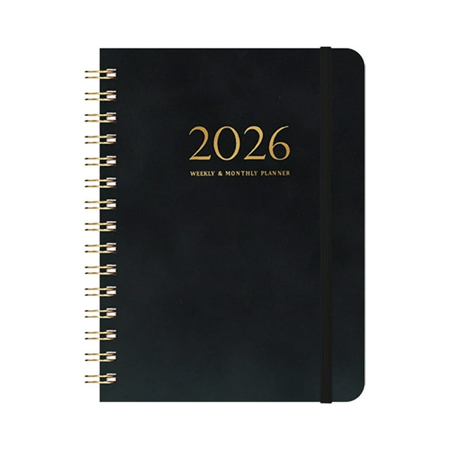2026 Planner, Furenl 2026 A5 Daily Planner – Hardcover Schedule & Time Management Notebook, Weekly & Monthly Planner