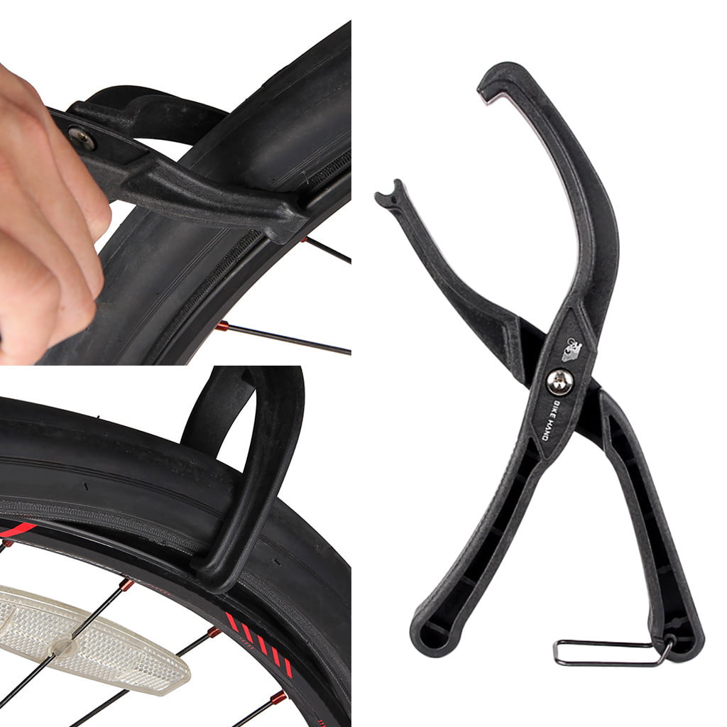 Install Tire Bead Plier Bicycle Wheels Black Jack Lever Tyre Removal Clamp Tool 