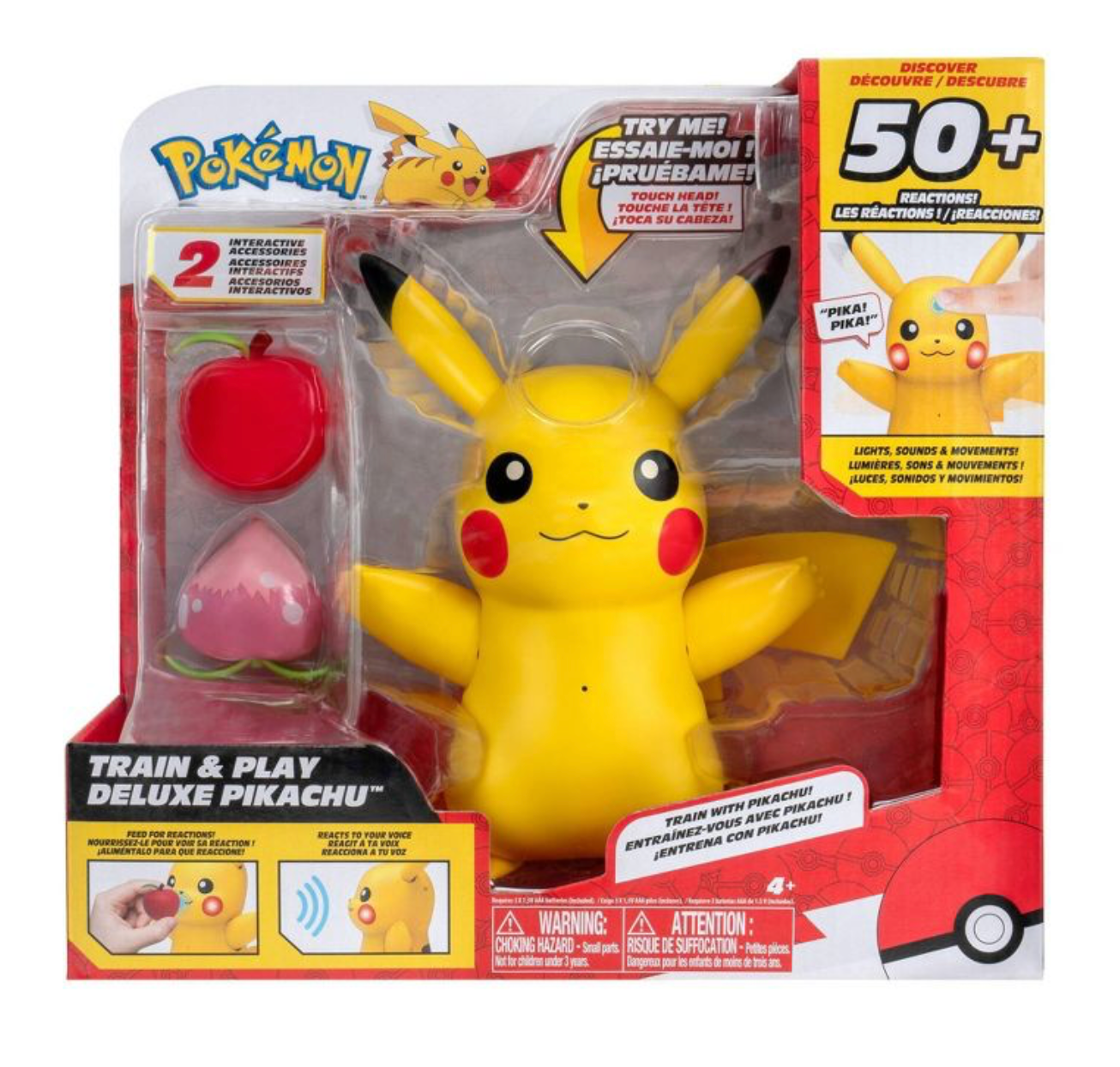 ピカチュウ ライトFX デラックスフィギュア Pokemon Pikachu Deluxe Collector Statue Figure - Light FX