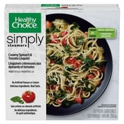 Healthy Choice Gourmet Steamers Healthy Choice Simply Steamers Creamy Spinach & Tomato Linguini