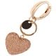 thumbnail image 2 of Llavero de corazón brillante con forma de corazón de cristal de imitación, adorno colgante para mochila o bolso., 2 of 6