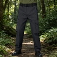 thumbnail image 2 of Domzest Ripstop Water Resistant Cargo Tactical Pants for Men EDC Hiking Work Military Army Pants with Pockets Black 2XL, 2 of 9