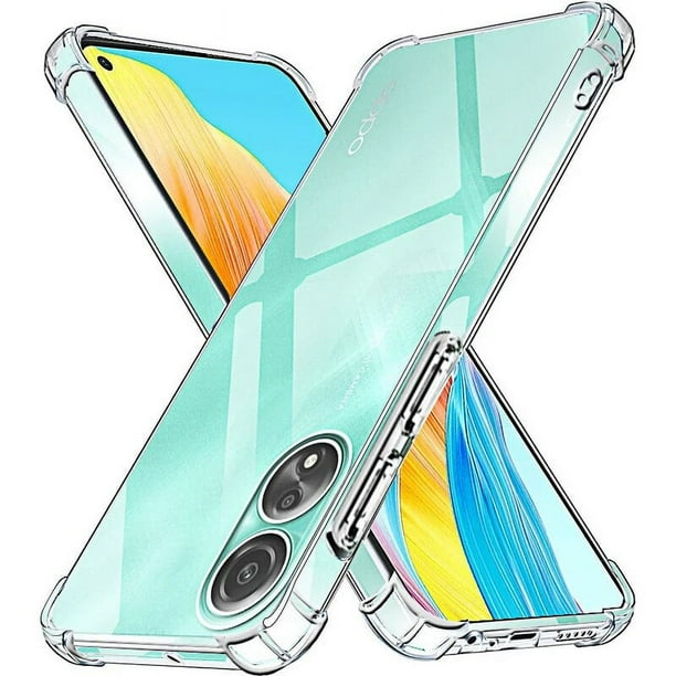 Funda transparente para Oppo A58, A78, 4G, 5G, A98, A38, funda gruesa a prueba de golpes, funda trasera de silicona suave para teléfono, Oppo Reno 10 Pro Plus