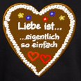 thumbnail image 3 of CafePress - Liebe Ist... 2 Hoodie (Dark) - Pullover Hoodie, Classic, Comfortable Hooded Sweatshirt, 3 of 4