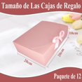 thumbnail image 2 of Caja de Regalo con Lazo de Satén, Caja de Papel Kraft para Boda, Embalaje, Regalo, Cumpleaños, Navidad, Fiesta, 2 of 4