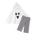 thumbnail image 2 of 2026 Halloween Clothing: Cute Pumpkin Ghost Sweatshirt, Basic Halloween Outfits, Perfect for Halloween(02_White,9-12 Months), 2 of 8