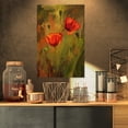 thumbnail image 1 of Design Art - Watercolor Poppy Flowers, 1 of 3