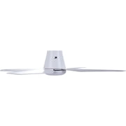 Lucci Air 21300101 Lucci Air Aria Hugger 52 CTC Matte White Light with Remote Ceiling Fan