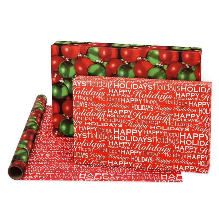 Construction Party Gift Wrapping Paper - Folded Flat 30 x 20 Inch (3 Sheets)