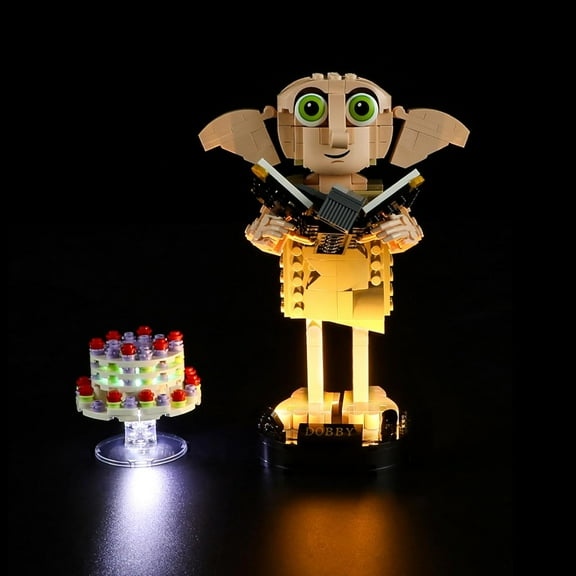 LED Light Kit for Lego Harry Potter Dobby The House-Elf 76421 Building Set,Compatible with Lego 76421Building Blocks Model(Not Include Blocks Set)