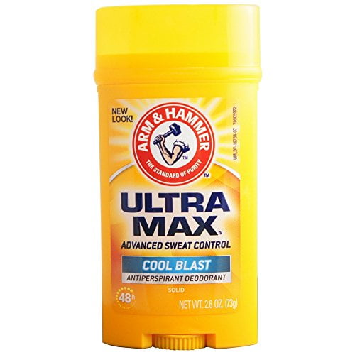 Arm & Hammer Ultra Max Invisible Solid Antiperspirant Deodorant, Cool