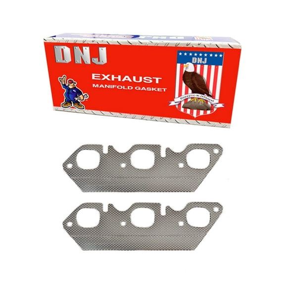 DNJ EG3185 Exhaust Manifold Gasket Fits Cars & Trucks 95-02 Chevrolet Camaro 3.8L V6 OHV 12v